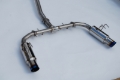 Picture of Invidia 2022+ Honda Civic Si (1.5T) 70mm N1 Cat Back Exhaust - Burnt TI Tips