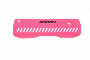 Picture of PERRIN 22-26 Subaru WRX Pulley Cover - Hyper Pink (SHORT - For Use w/PERRIN AOS)