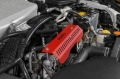 Picture of PERRIN 22-26 Subaru WRX Pulley Cover - Red (SHORT - For Use w/PERRIN AOS)