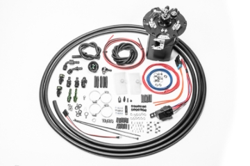 Picture of Radium Nissan 350Z/G35/G37/Q50 Fuel Hanger Surge Tank (Pumps Not Included) Walbro GSS342/AEM 50-1200