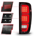 Picture of ANZO 19-23 GMC Sierra 1500/2500HD/3500HD Black Replacement Full LED Bar Tail Light