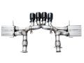 Picture of AWE Tuning 2023 C8 Corvette Z06 SwitchPath Cat-Back Exhaust - Diamond Black Tips