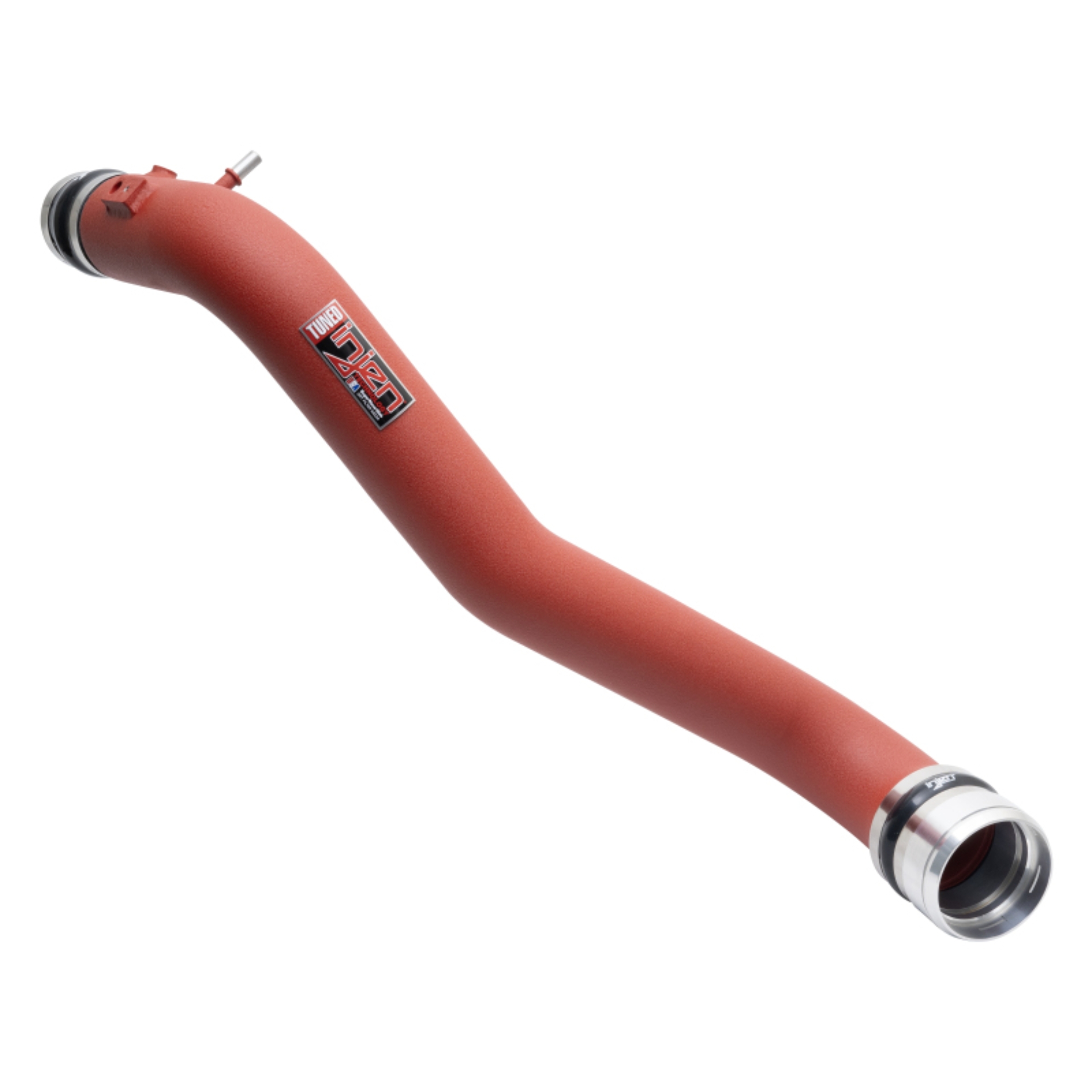 Picture of Injen 15-20 Ford F150 2.7L V6 (tt) Aluminum Intercooler Piping Kit - Wrinkle Red