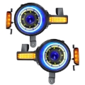 Picture of Oracle 2021+ Ford Bronco Oculus Bi-LED Projector Headlights - ColorSHIFT LED