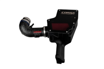 Picture of Corsa 2018-2023 Ford Mustang GT 5.0L V8 Forged Carbon Fiber Air Intake w/ DryTech 3D No Oil Filter