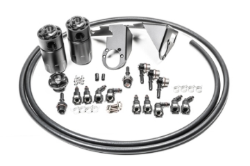 Picture of Radium Engineering 05-13 Chevrolet Corvette Fluid Lock Dual Catch Can Kit