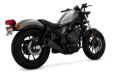Picture of Vance & Hines HONDA 17-20 Rebel S/O Black Slip-On Exhaust