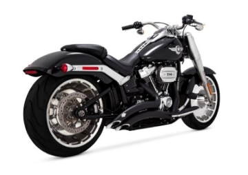 Picture of Vance & Hines HD 18-22 Fatboy/Breakout Big Radius 2-2 Black PCX Full System Exhaust