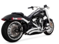 Picture of Vance & Hines HD Fatboy/Brkout 18-22 Big Radius 2-2 Chrome PCX Full System Exhaust