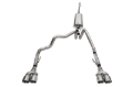 Picture of Corsa 2022-2024 Chevrolet Silverado 1500 Cat-Back Dual Rear Exit with Twin 4in Polished Tips