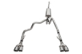 Picture of Corsa 2022-2024 Chevrolet Silverado 1500 Cat-Back Dual Rear Exit with Twin 4in Polished Tips