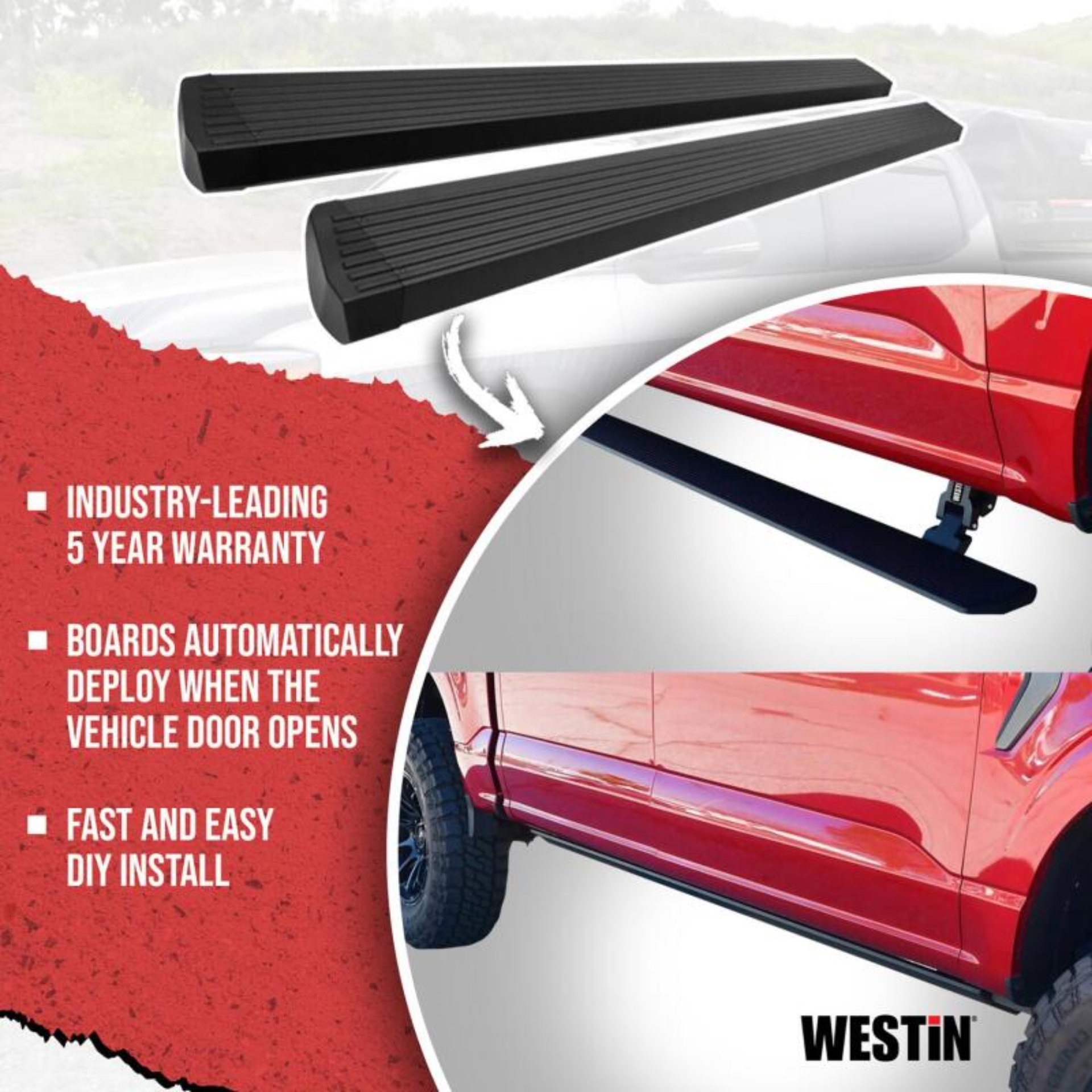 Picture of Westin Ram 09-18 Ram 1500 CC Pro-e Electric Running Boards - Tex. Blk