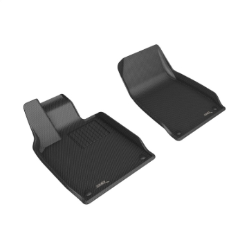 Picture of 3D MAXpider ACE Kagu-Front-Black Floor Mats - L1PO02711509