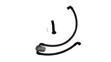 Picture of J&L 2024-2025 Ford Mustang 5.0L Oil Separator 3.0 PCV Side - Clear Anodized