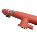 Picture of Injen 21-23 Ford Bronco 2.7L V6 (TT) EcoBoost SES Intercooler Pipes - Wrinkle Red