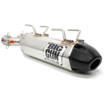 Picture of Big Gun 12-14 Arctic Cat Wildcat 1000i H.O./4/X EXO Stainless Slip On Exhaust