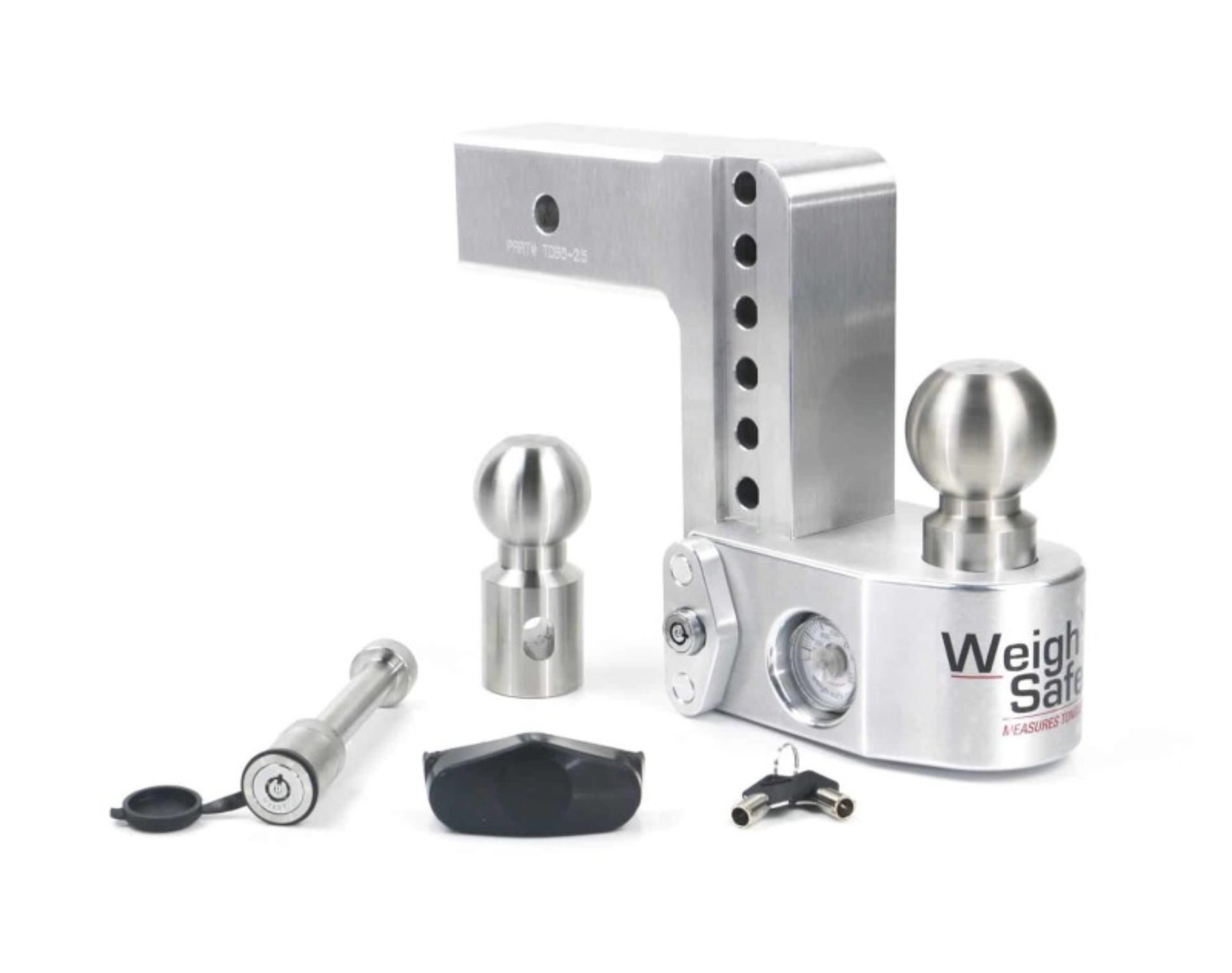 Picture of Weigh Safe WEI Drop Hitch-Aluminum Hitch Ball Mounts - WS6-2.5-KA