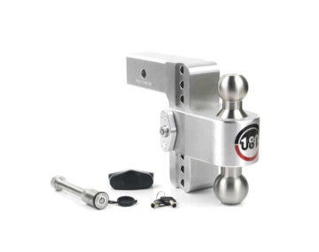 Picture of Weigh Safe 180 Hitch 6in Drop Hitch & 2.5in Shank (10K/18.5K GTWR) w/WS05 - Aluminum
