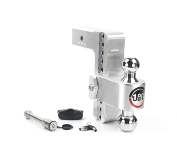 Picture of Weigh Safe 180 Hitch 8in Drop Hitch & 2.5in Shank (10K/18.5K GTWR) w/WS05 - Aluminum