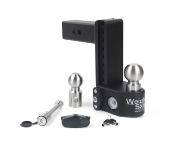 Picture of Weigh Safe 8in Drop Hitch w/Built-in Scale & 2.5in Shank (10K/22K GTWR) w/WS05 - Steel