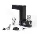 Picture of Weigh Safe WEI Drop Hitch-Black Cerakote Hitch Ball Mounts - WS8-2.5-KA-CER-BLA