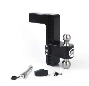 Picture of Weigh Safe 180 Hitch 10in Drop Hitch & 2.5in Shank (10K/18.5K GTWR) w/WS05 - Black Cerakote