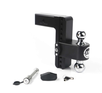 Picture of Weigh Safe 180 Hitch 8in Drop Hitch & 2.5in Shank (10K/18.5K GTWR) w/WS05 - Black Cerakote