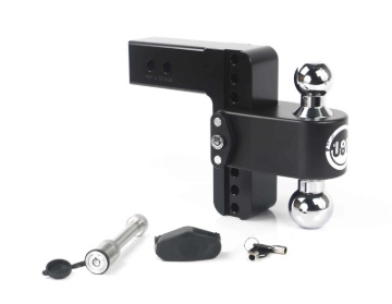 Picture of Weigh Safe 180 Hitch 6in Drop Hitch & 2.5in Shank (10K/18.5K GTWR) w/WS05 - Black Cerakote