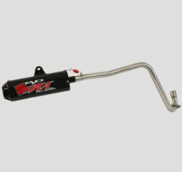 Picture of Big Gun 19-23 Honda CRF 110F Evo M Series Black Out Full System Exhaust
