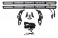 Picture of Diode Dynamics 18-21 Jeep JL Wrangler/Gladiator SS30 Bumper Bracket Kit - White Combo Dual