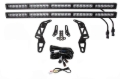 Picture of Diode Dynamics 18-21 Jeep JL Wrangler/Gladiator SS30 Bumper Bracket Kit - White Driving Dual