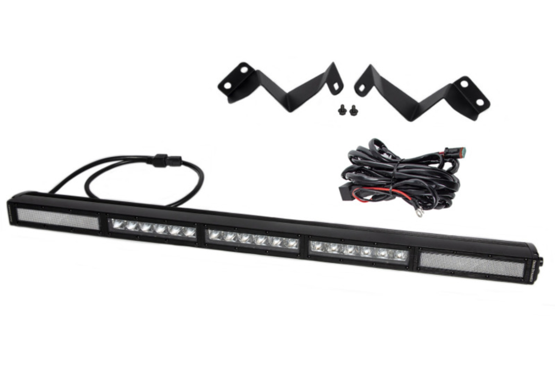 Picture of Diode Dynamics 16-21 Toyota Tacoma SS30 Stealth Lightbar Kit - White Combo