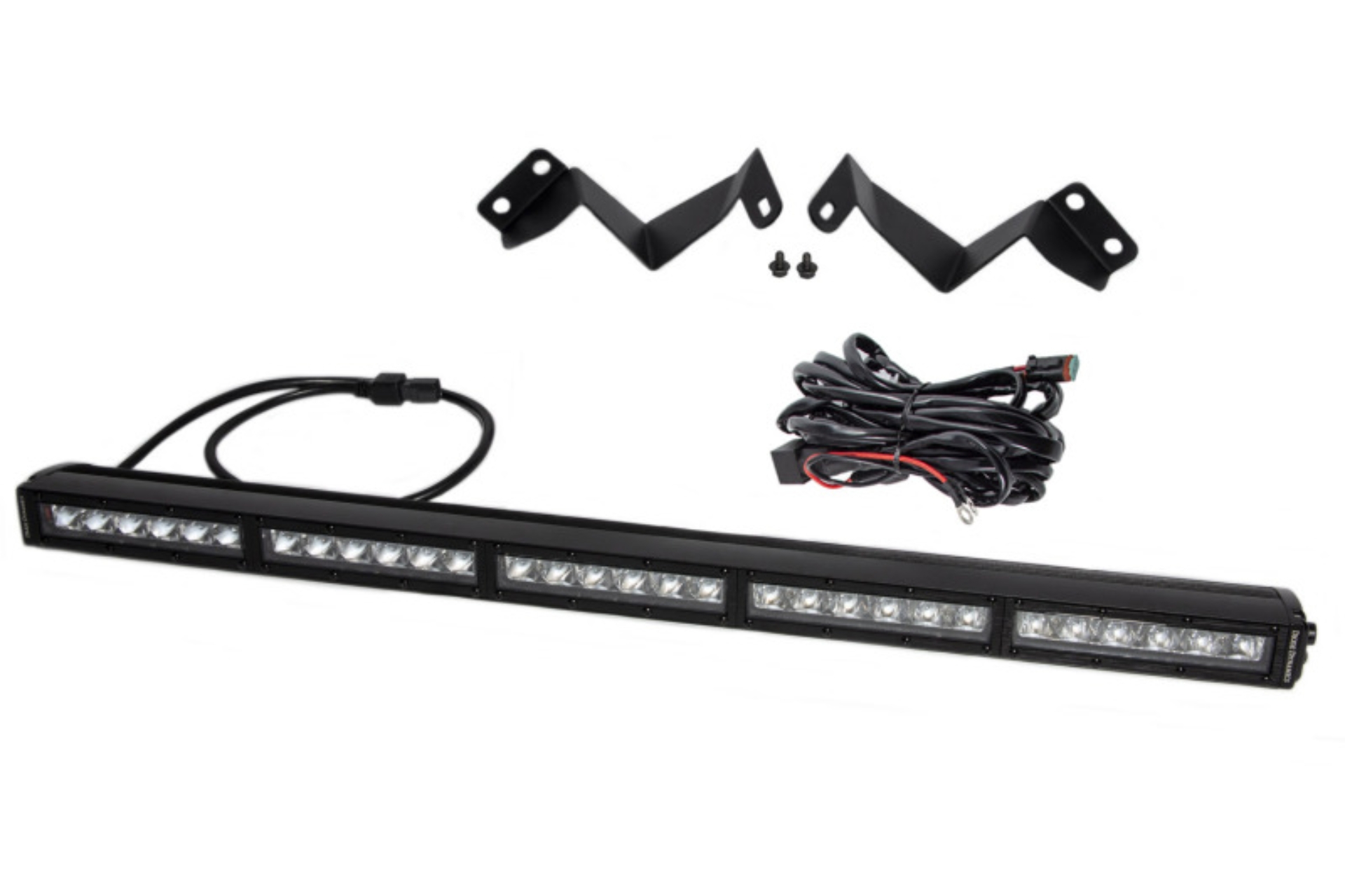 Picture of Diode Dynamics 16-21 Toyota Tacoma SS30 Stealth Lightbar Kit - White Driving