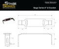 Picture of Diode Dynamics Stage Series 6 In U Bracket (Pair)