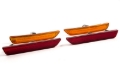 Picture of Diode Dynamics Mustang 2010 LED Sidemarkers - Amber/ - Red Set