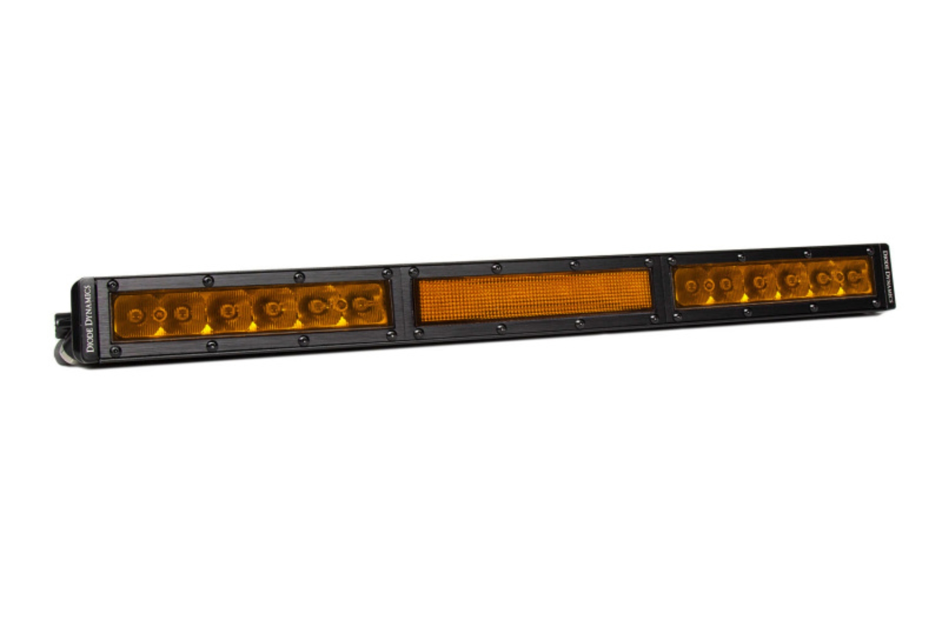 Picture of Diode Dynamics 18 In LED Light Bar Single Row Straight - Amber Combo Each Stage Series