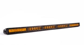 Picture of Diode Dynamics 30 In LED Light Bar Single Row Straight - Amber Combo Each Stage Series