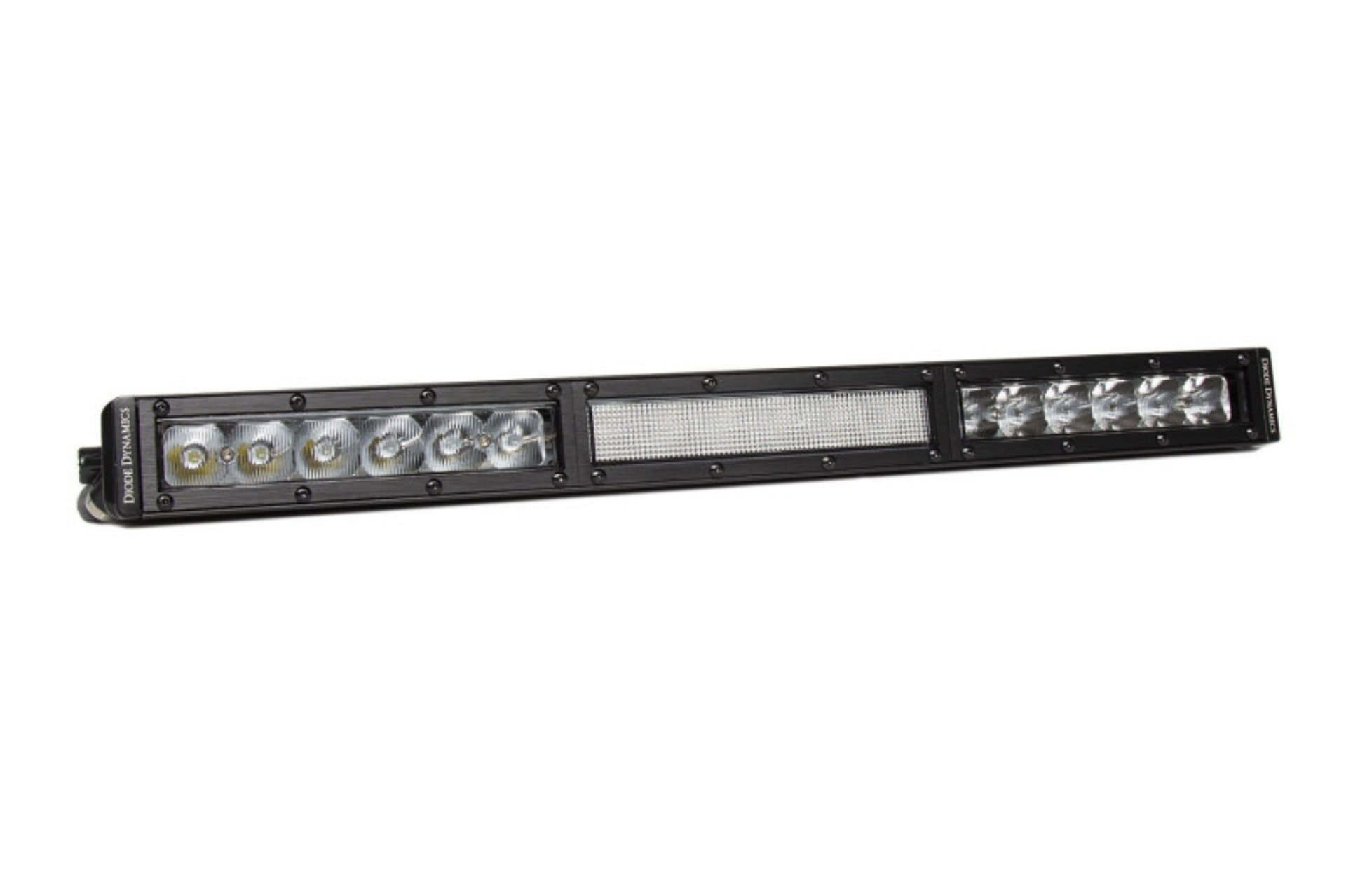 Picture of Diode Dynamics 18 In LED Light Bar Single Row Straight Clear Combo Each Stage Series