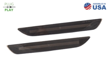 Picture of Diode Dynamics 15-21 Ford Mustang LED Sidemarkers Smoked (set)