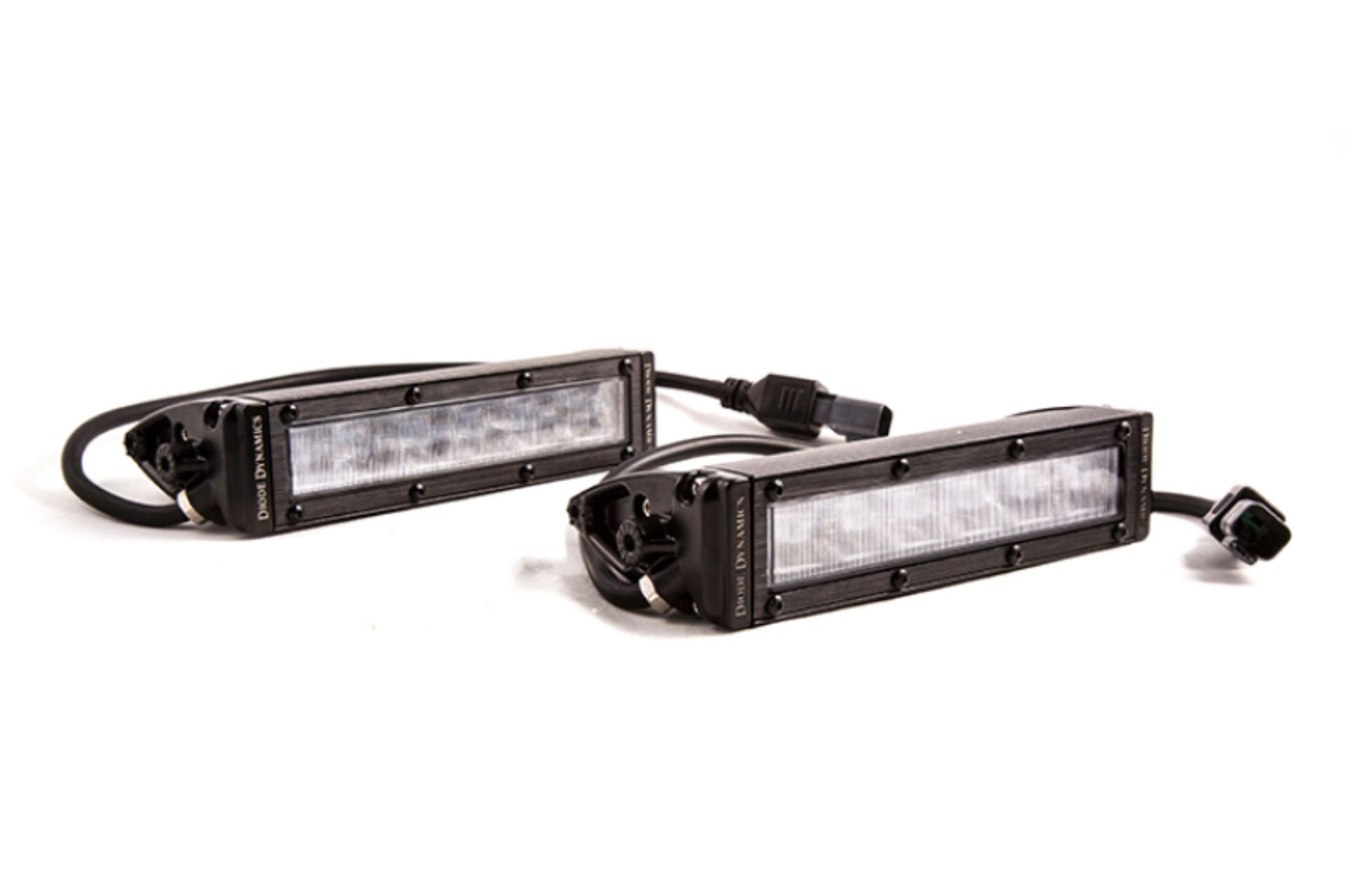 Picture of Diode Dynamics 6 In LED Light Bar Single Row Straight SS6 - White Wide Light Bar (Pair)