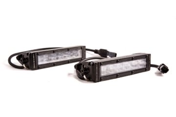 Picture of Diode Dynamics 6 In LED Light Bar Single Row Straight SS6 - White Wide Light Bar (Pair)