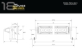 Picture of Diode Dynamics 18 In LED Light Bar Single Row Straight Clear Driving Each Stage Series