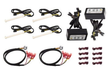 Picture of Diode Dynamics LED Strip Lights High Density SF Switchback Quad 3 In Kit
