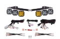 Picture of Diode Dynamics 17-20 Ford Raptor SS3 LED Fog Light Kit - Yellow Pro