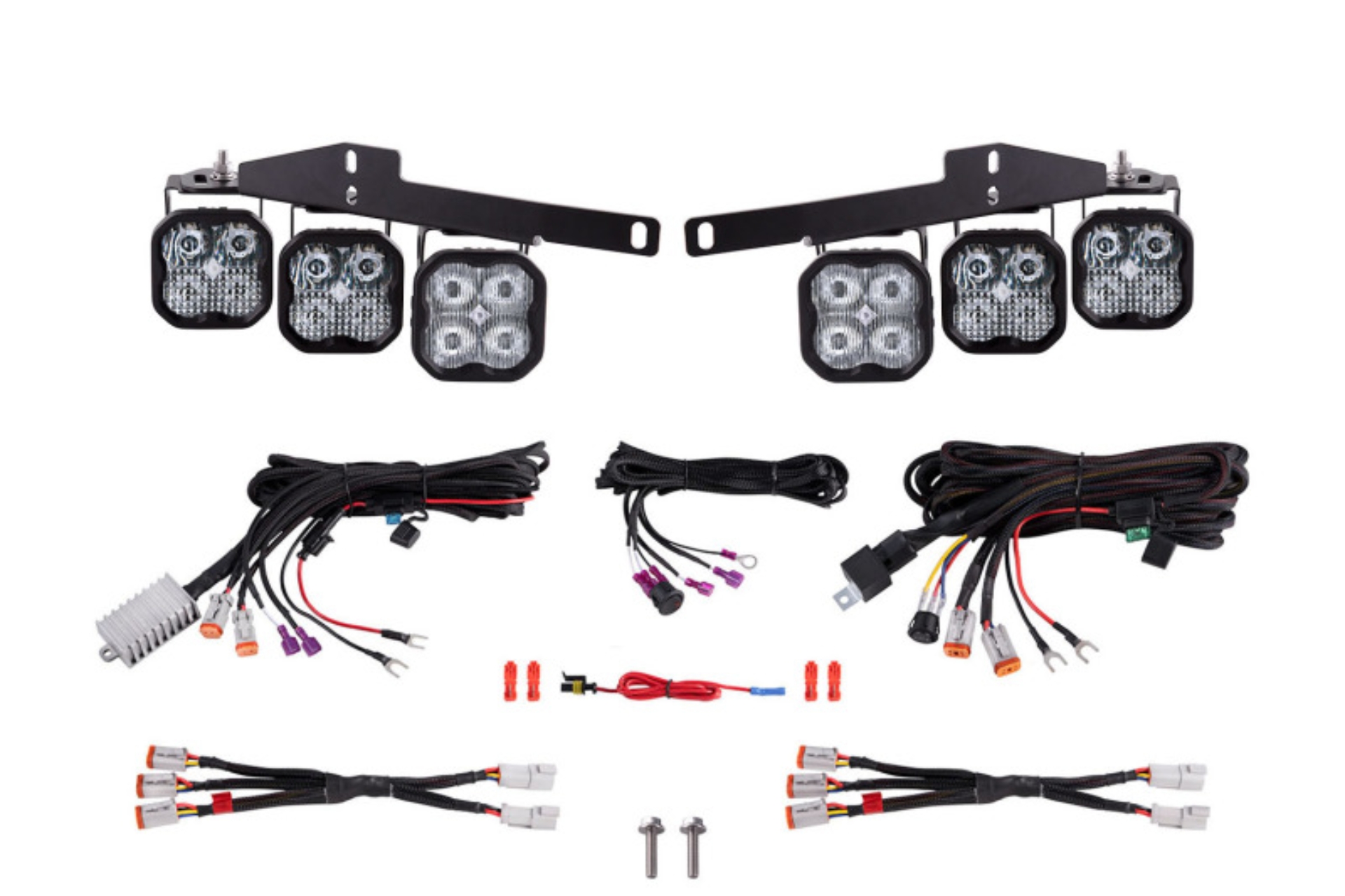 Picture of Diode Dynamics 17-20 Ford Raptor SS3 LED Fog Light Kit - White Pro
