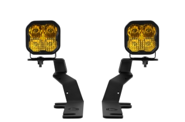 Picture of Diode Dynamics 15-20 Ford F-150/Raptor Pro SS3 LED Ditch Light Kit - Yellow Combo