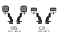 Picture of Diode Dynamics 15-20 Ford F-150/Raptor Sport SS3 LED Ditch Light Kit - White Combo