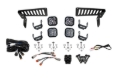 Picture of Diode Dynamics 18-21 Jeep JL Wrangler/Gladiator SS3 Cowl LED Bracket Kit - White Sport