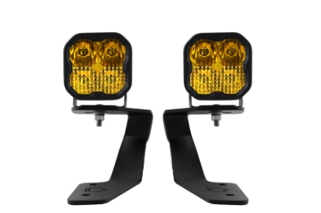 Picture of Diode Dynamics 18-21 Subaru Crosstrek Pro SS3 LED Ditch Light Kit - Yellow Combo