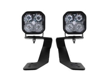 Picture of Diode Dynamics 18-21 Subaru Crosstrek Pro SS3 LED Ditch Light Kit - White Combo